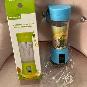 Portable Blue Juice Blender